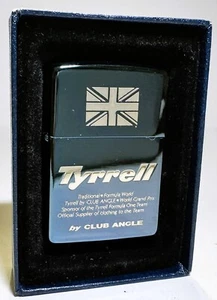 Tyrrell Formula 1 F1 Ukyo Katayama Blue Titanum Limited Zippo 1995 Rare - Picture 1 of 4