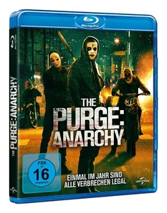 FRANK GRILLO/+ - THE PURGE - ANARCHY (INKL. DIGITAL ULTRAVIOLET) BLU-RAY NEW - Picture 1 of 2