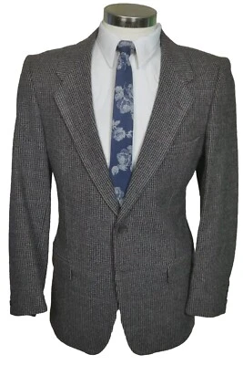 Vintage Farah Mens Brown TWEED Wool Classic Fit Sport Coat Blazer Jacket 42R - Image 1 of 4