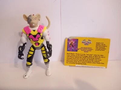 Galoob Motociclista Topi From Mars Vinnie Action Figure 1995 - Immagine 1 di 4
