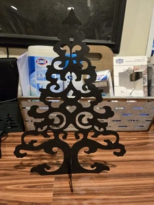 Christmas Metal Tabletop Tree - Picture 1 of 3