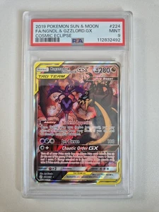 PSA 9 Naganadel & Guzzlord GX 224/236 Cosmic Eclipse Full Art Pokemon 2019 MINT - Bild 1 von 2