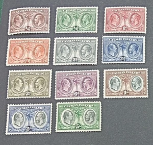 CAYMAN 1932 0,25d a 5s SG 84 - 94 Sc 69 - 79 MLH - Imagen 1 de 2