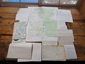Lote De 20 Mapas Cuadrángulo Servicio Geológico Topográfico USGS Colorado K97 - Imagen 1 de 23