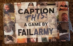 CAPTION THIS a card game by Fail Army 12+ age New In Sealed Box 3-10 Players - Picture 1 of 3