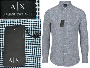 ARMANI EXCHANGE Men's Shirt XXL AR77 T1P - Imagen 1 de 11