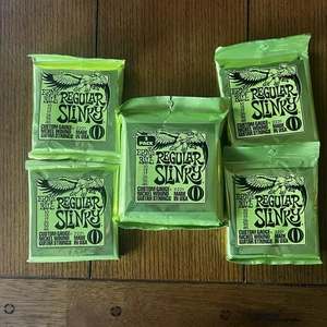 Ernie Ball Regular Slinky Nickel 10-46 Electric Guitar Strings 7 Sets - Picture 1 of 2