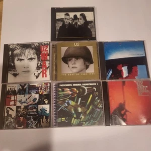 U2 CD Lot X 8. U2 B sides double discs,  Achtung Baby, U2 live, Passengers, M/NM - Picture 1 of 19