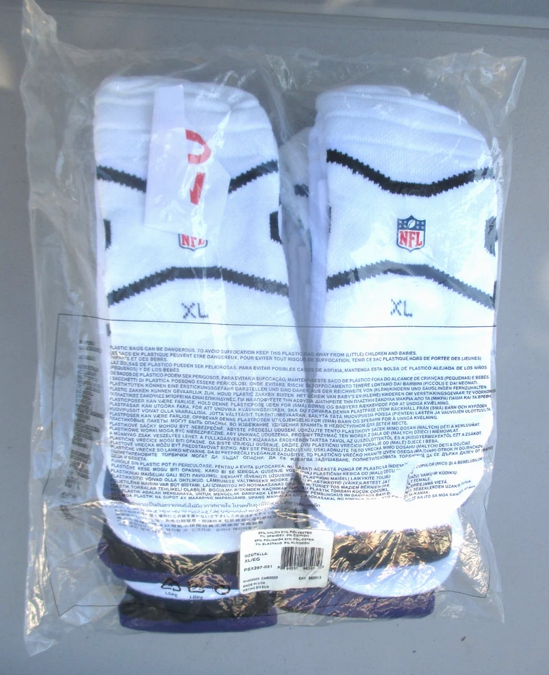 6 Pares XL NIKE Vapor NFL Juego Atlético Calcetines Sobre la pantorrilla PARA HOMBRES SELLADOS NUEVOS Foto 1 de 1