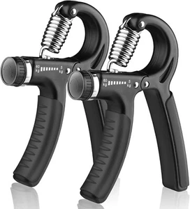 Empuñadura de mano Fuerza Entrenador de potencia Pinza Fortalecedor Gimnasio Ajustable 2 paquetes - Imagen 1 de 5