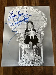 The Addams Family Lisa Loring WEDNESDAY ADDAMS Photo Signed Autographed Picture - Picture 1 of 4