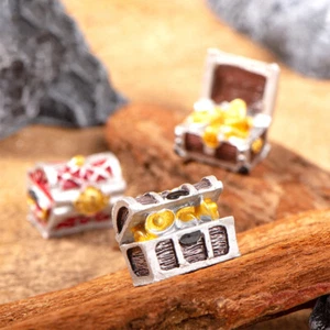 Zum Selbermachen Mini Schatztruhe Aquarium Landschaft Herstellung Aquarium Ornamente Zubehör - Bild 1 von 14