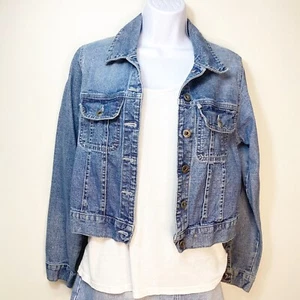 SILVER JEANS Jacke, Medium Wash, leicht cropped, Large - Bild 1 von 8