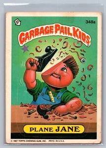 Plane Jane (348a) Garbage Pail Kids series 9 GPK OS9  SET BREAK - Picture 1 of 2