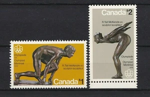   KANADA ( CANADA ) 1975 ( 2 Werte Postfrisch Michel 585 / 586 Papier fl  ) - Bild 1 von 1