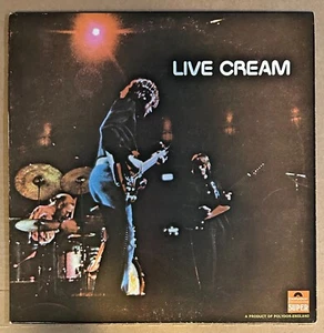 LP: CREAM - Live Cream UK Import 1970 - Picture 1 of 3