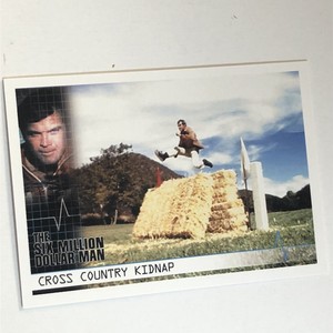 The Six Million Dollar Man Trading Card Lee Majors Richard Anderson #52