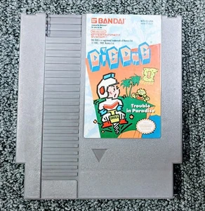 Dig Dug II: Trouble in Paradise (Nintendo Entertainment System), NES, TESTED! - Picture 1 of 2