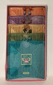Beautiful Coasters (set of 5) new in box made in Korea - Picture 1 of 2