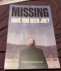 DEAN PHILLIPS Campaign Placard 2024 President Poster Rally Sign Biden MISSING  - Picture 1 of 1