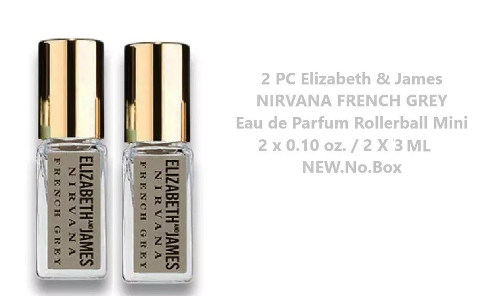 Elizabeth James NIRVANA French Grey Eau de Parfum Rollerball 0.10 oz Women's  - Image 1 of 1
