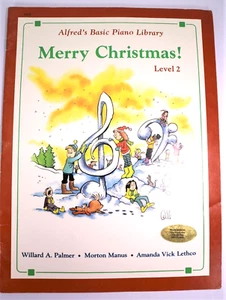 1982 Alfred's Basic Piano Library - Merry Christmas! Level 2 - Picture 1 of 7