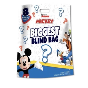 "Bolso ciego más grande Disney Junior Mickey 8 sorpresas regalo de Navidad 2021 20""" - Imagen 1 de 12