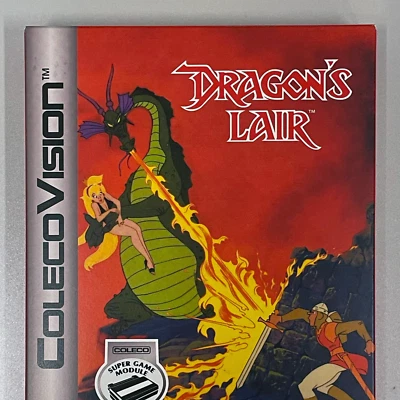 ColecoVision Dragon's Lair Adam Port (Team Pixelboy) Coleco MIB/CIB Rare - Image 1 of 4