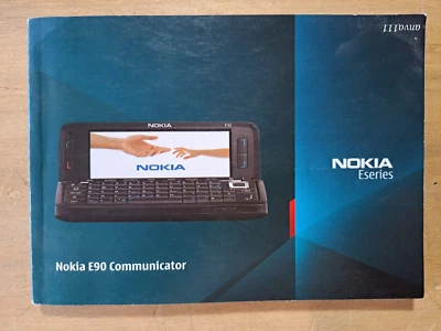 NOKIA E 90 COMMUNICATOR - Manuale d' Uso originale in Italiano / 2007 - Immagine 1 di 2
