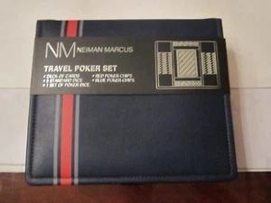 NEIMAN MARCUS TRAVEL POKER SET - BRAND NEW - TUB BB-2 - Picture 1 of 2