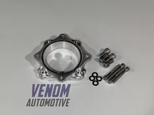 2JZ-GTE Non-VVTI Bosch 74mm DBW Throttle Body Adaptor to Suit Toyota Supra - Picture 1 of 5