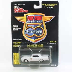 CAMPEONES DE CARRERAS - REVISTA HOT ROD - '63 PLYMOUTH - Imagen 1 de 2