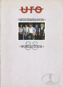 UFO 1985 Tour Concert Program Tour Book - Picture 1 of 1