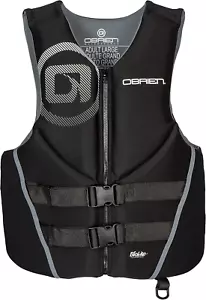 Men's Neoprene USCGA Life Jacket - Black, 5X-Large Size, Safety Approved - Picture 1 of 4