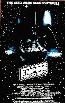 Original 1983 Star Wars Darth Vader Poster in Factory tube N.O.S.  22"x34" - Image 1 of 4