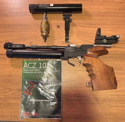 RARE(ER) Aeron CZ Spider ACZ101 10m PCP Pellet Pistol .177 with Extras -- READ! - Image 1 of 4