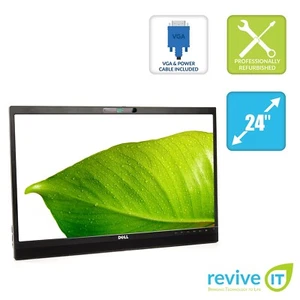Dell P2418HZ 24" FHD 1920x1080 IPS LED Video Conferencing Monitor ONLY Grade B - Picture 1 of 7