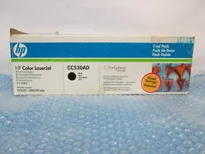 HP Color LaserJet CC530AD Black Cartridge CP2025 CM2320 mfp - Picture 1 of 4