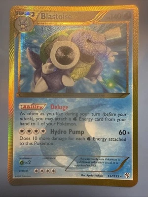 Blastoise 137/135 Plasma Storm Secret Rare LP - Image 1 of 4