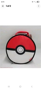 Thermos Soft Novità Pokemon Ball Borsa Porta Pranzo Classica Stampata - Rosso - Foto 1 di 3