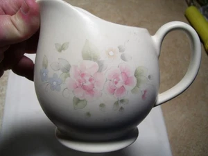 Pfaltzgraff Floral Stoneware Ceramic Pitcher - Picture 1 of 5