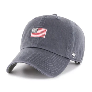 '47 AMERICANA SERIES Clean Up "USA FLAG". Mütze Cap. OSFA Riemen/Schnalle. FADED NAVY - Bild 1 von 2