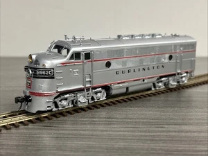 Overland Models HO Brass OMI-5464 F-3 Ph. II Diesel Locomotive CB&Q #9962C *Used - Picture 1 of 16