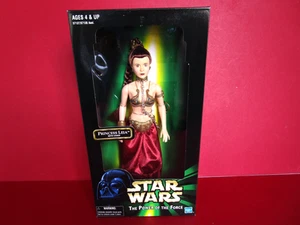 Star Wars POTF Large Princess Leia with Chain | HASBRO 12" EX SHOP STOCK 1999 - Picture 1 of 9