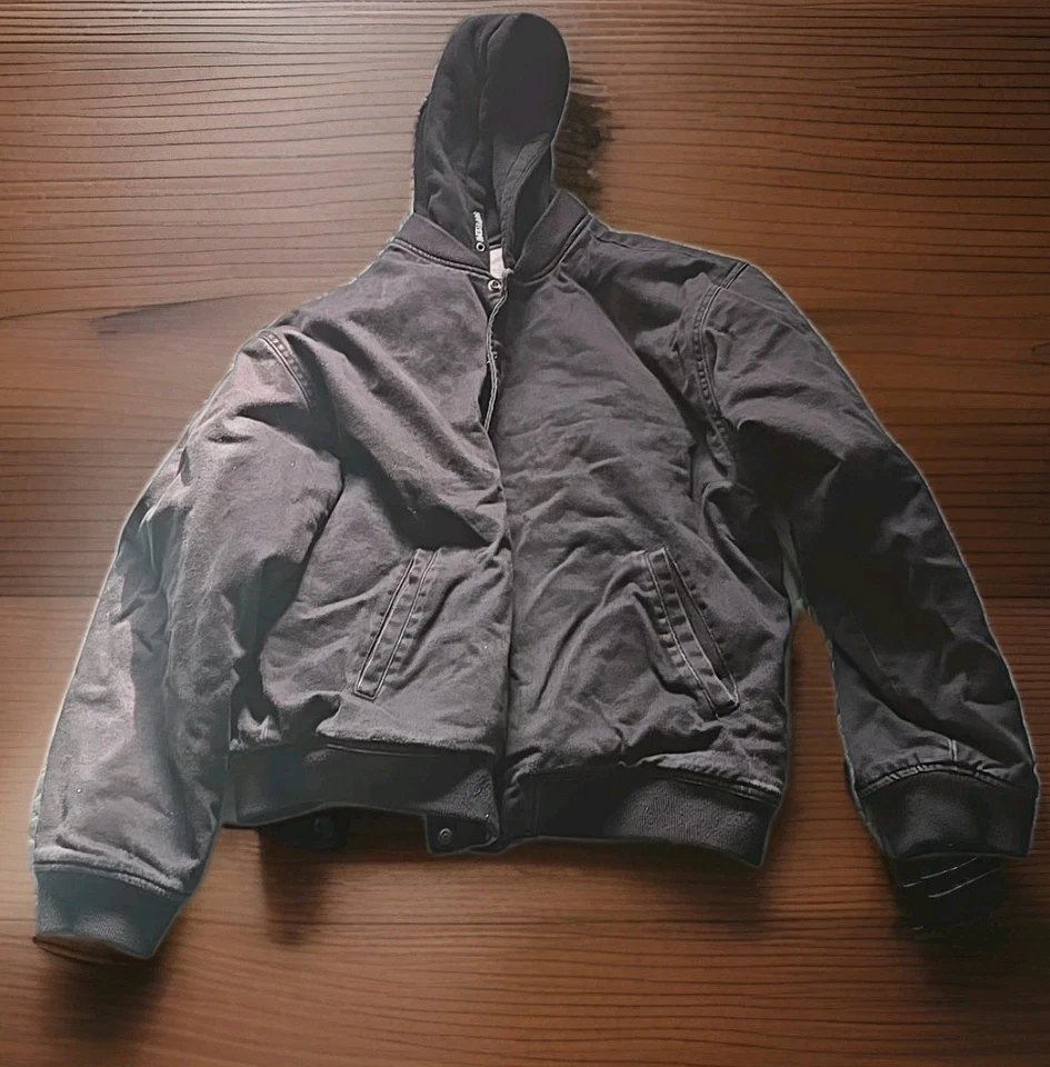 Chaqueta Supreme Negra Abotonada Talla Grande Con 3 Bolsillos Foto 1 de 4