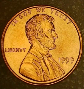 🔥RARE ERROR VARIETY🔥 1999 LINCOLN CENT DDO (DOUBLED EAR) W/ DDR VARIETY - Picture 1 of 13