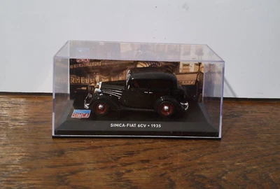 Voiture 1/43 - Ixo Altaya - Simca-Fiat 6CV  - 1935 - Photo 1/4