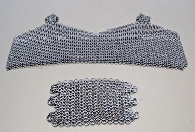 Increíble bakini de cota de malla de ACERO - maravilloso trabajo de cota de malla ver detalles Foto 1 de 3