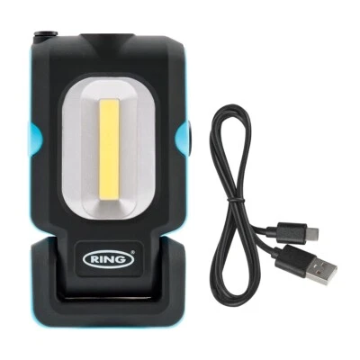 New Ring Rechargeable LED Lamp Torch Emergency Work Light DIY Flexible USB Cable - Image 1 of 4