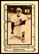 1983 CRAMER BASEBALL LEGENDS SERIES 4 #96 MINNIE MINOSO CHICAGO WHITE SOX